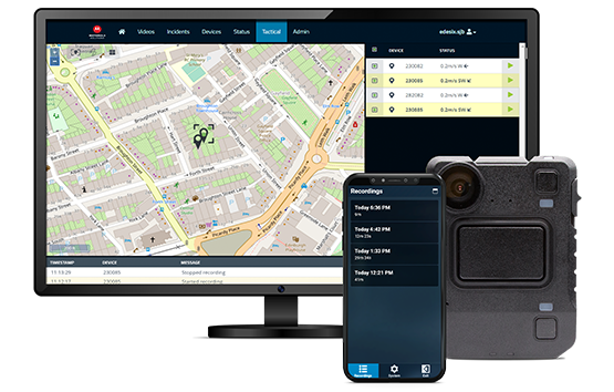 Body Worn Cameras e Video Manager Software Motorola Solutions